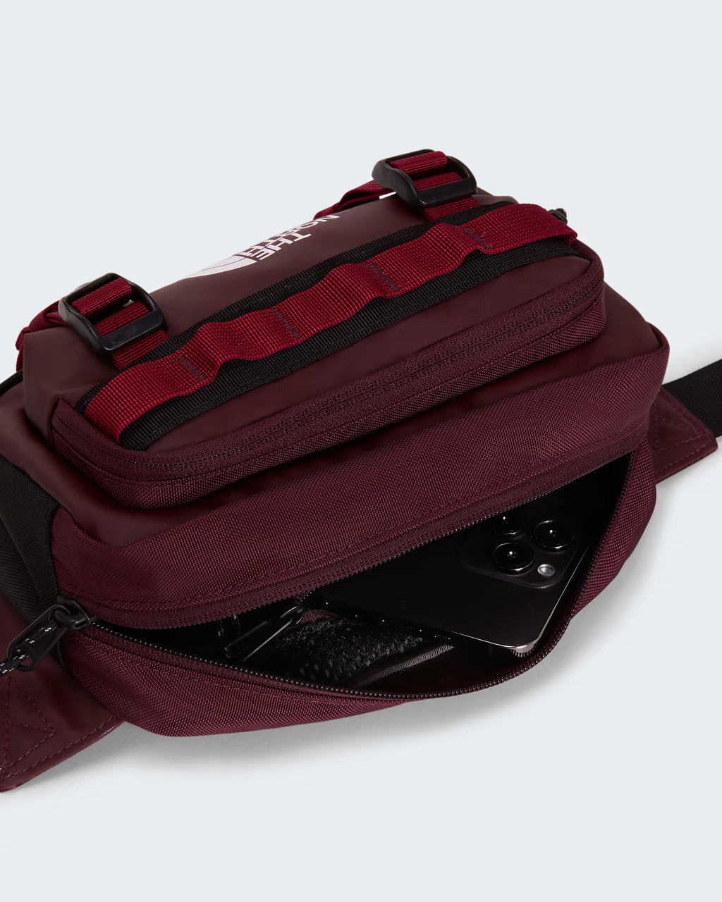 Marsupio The North Face Base Camp Lumbar – Deep Burgundy