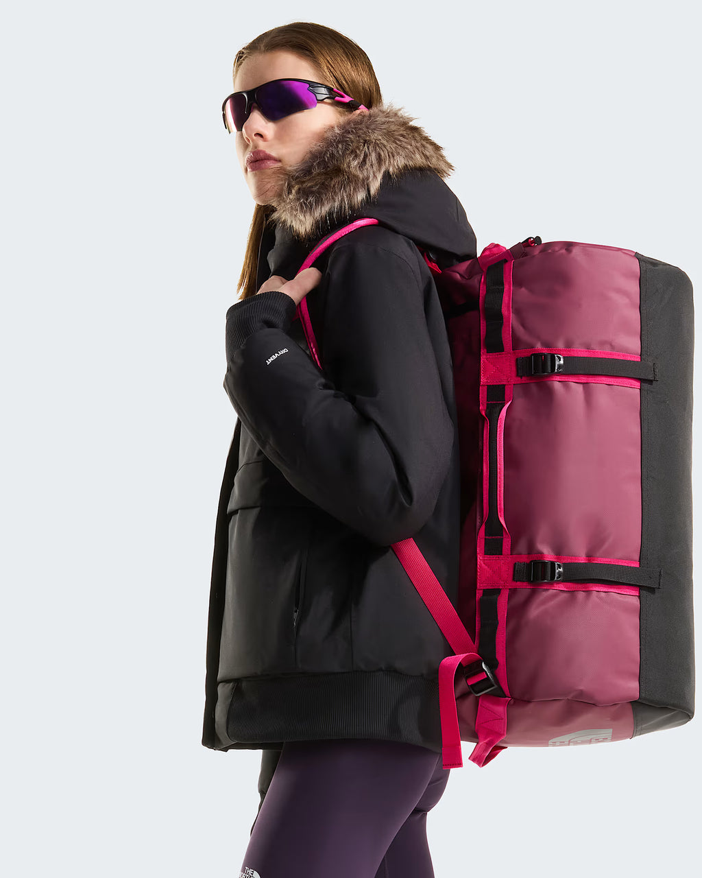 Borsone THE NORTH FACE Base Camp Duffel - S   Burgundy Crush