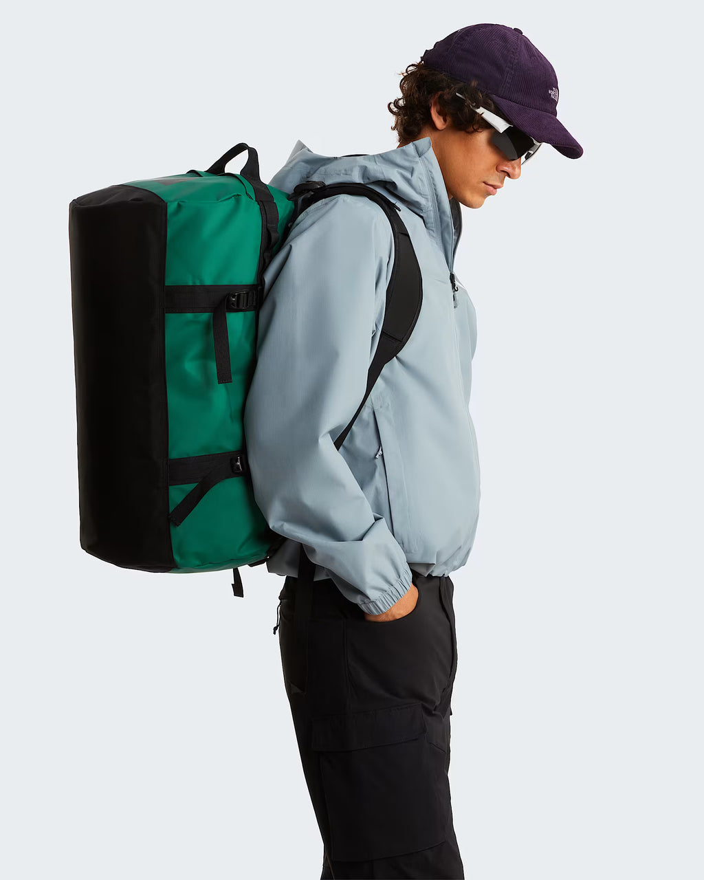 Borsone THE NORTH FACE Base Camp Duffel - S   Evergreen-TNF Black