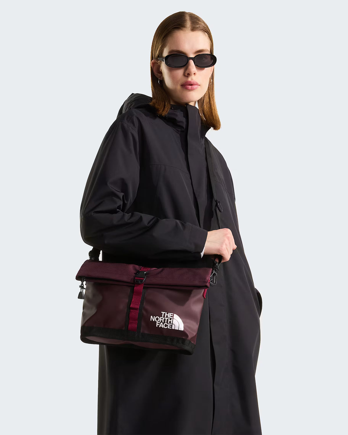 Borsa da Spalla The North Face Base Camp - Deep Burgundy-TNF Black-Burgundy Crush