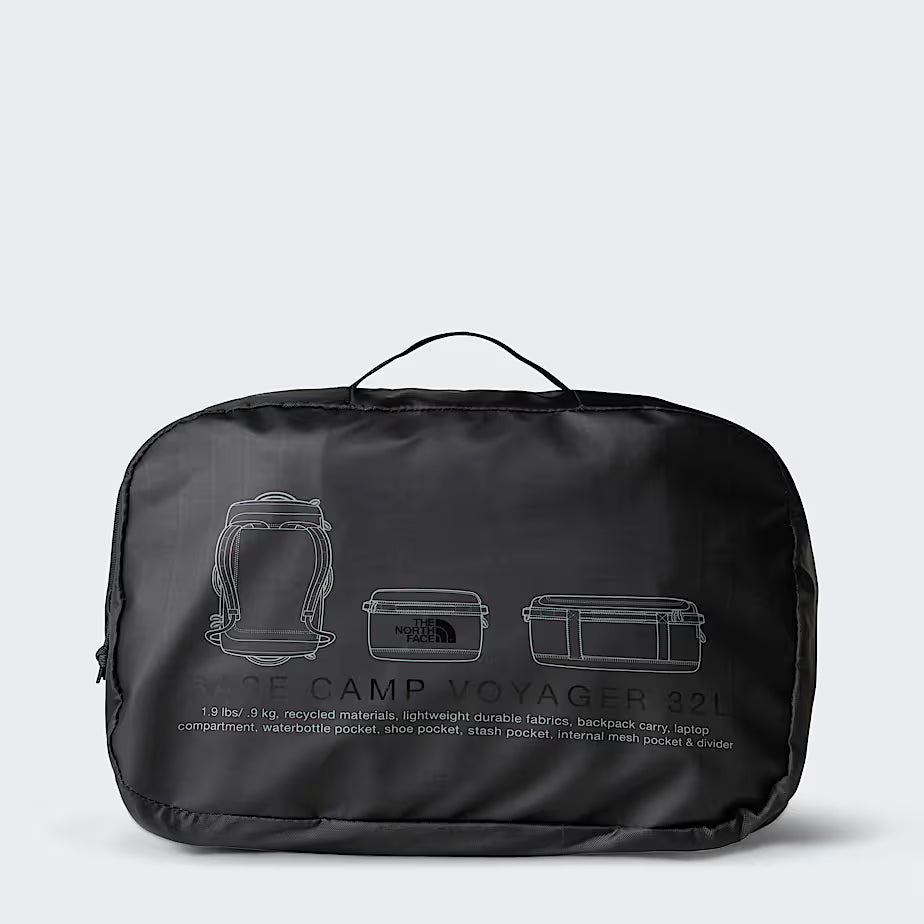Borsone THE NORTH FACE Base Camp Voyager Duffel 32L - Black