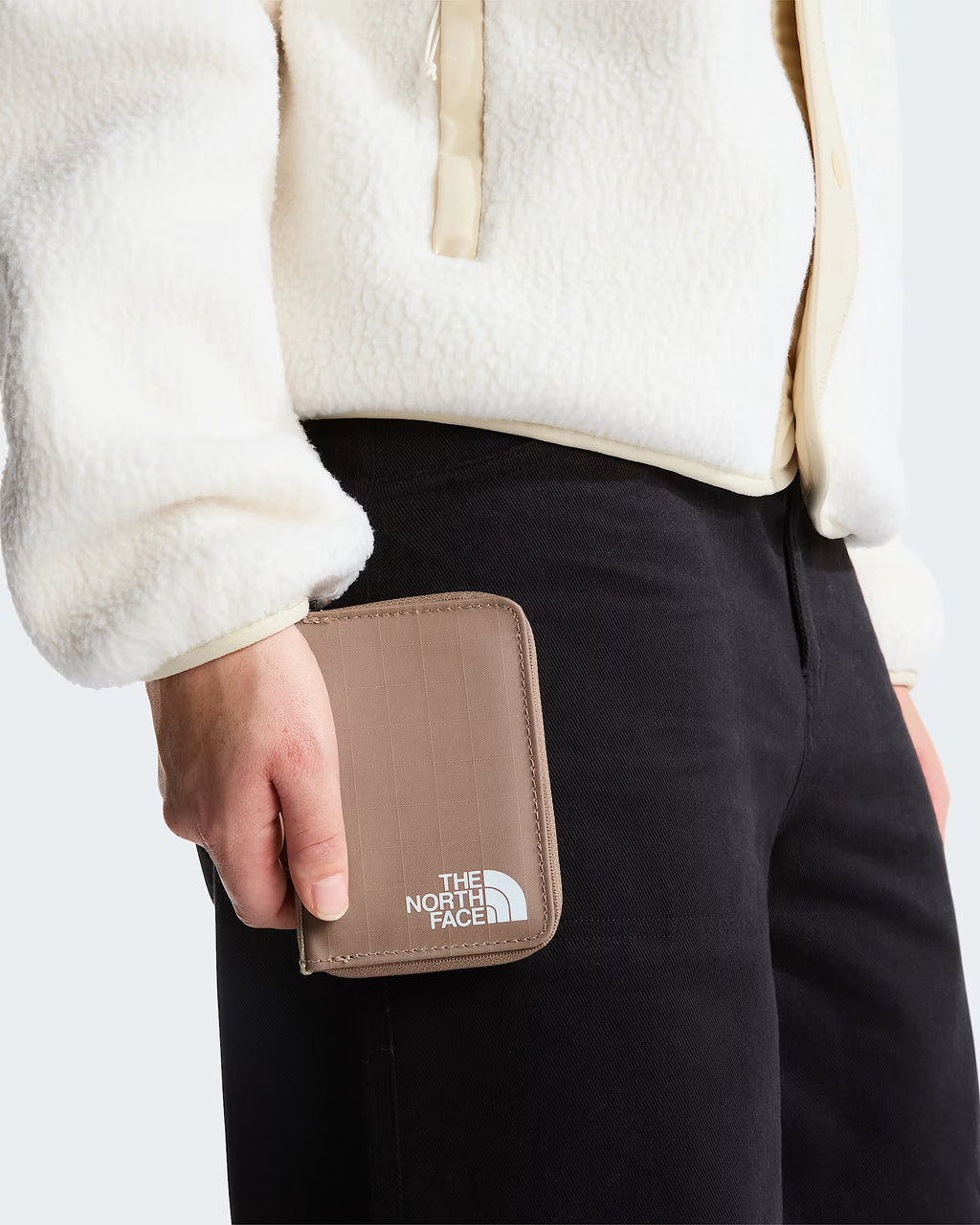 The North Face Base Camp Voyager Wallet - Garnet-Timeless Taupe