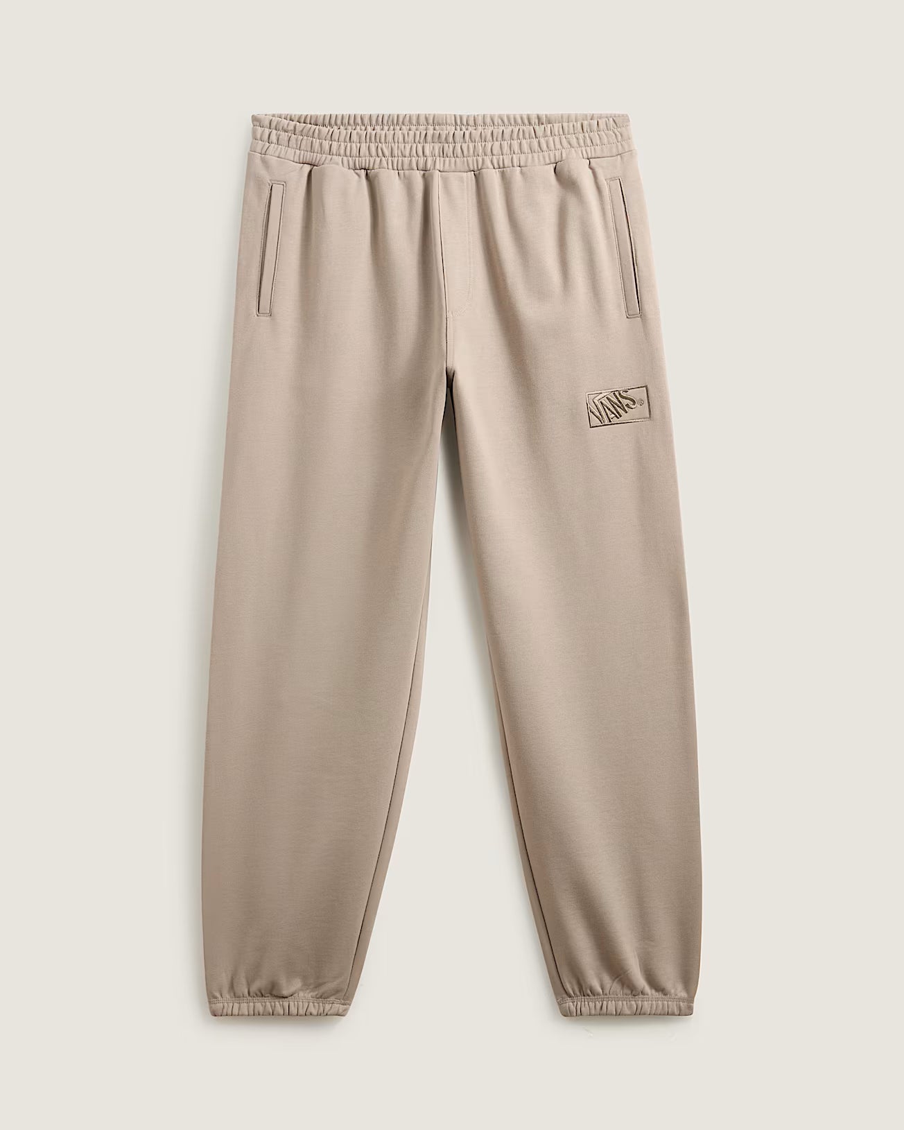VANS Blocked Box Tracksuit Pants - BEIGE