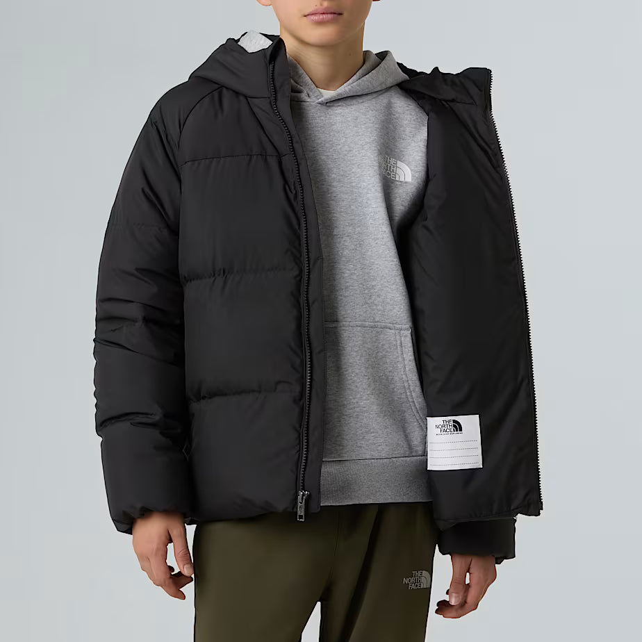 THE NORTH FACE Boys' North Down Hooded Jacket - TNF BLACK