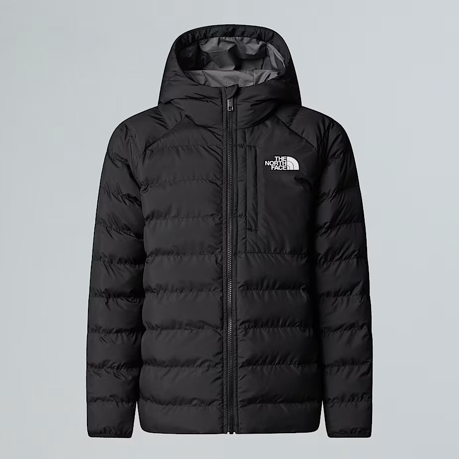 THE NORTH FACE Boys' Perrito Reversible Jacket - TNF Black-Smoked Pearl