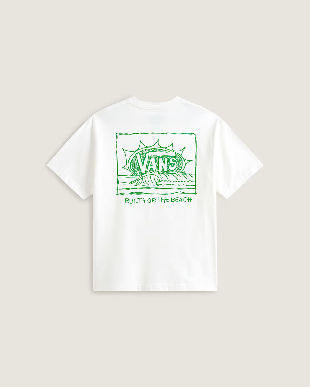 Vans Bright Day T-Shirt Uomo - White