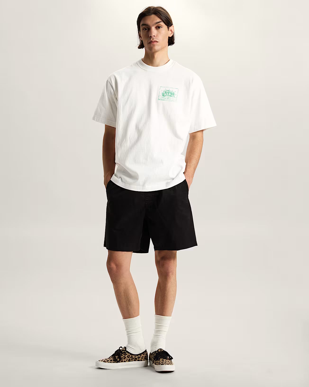 Vans Bright Day T-Shirt Uomo - White
