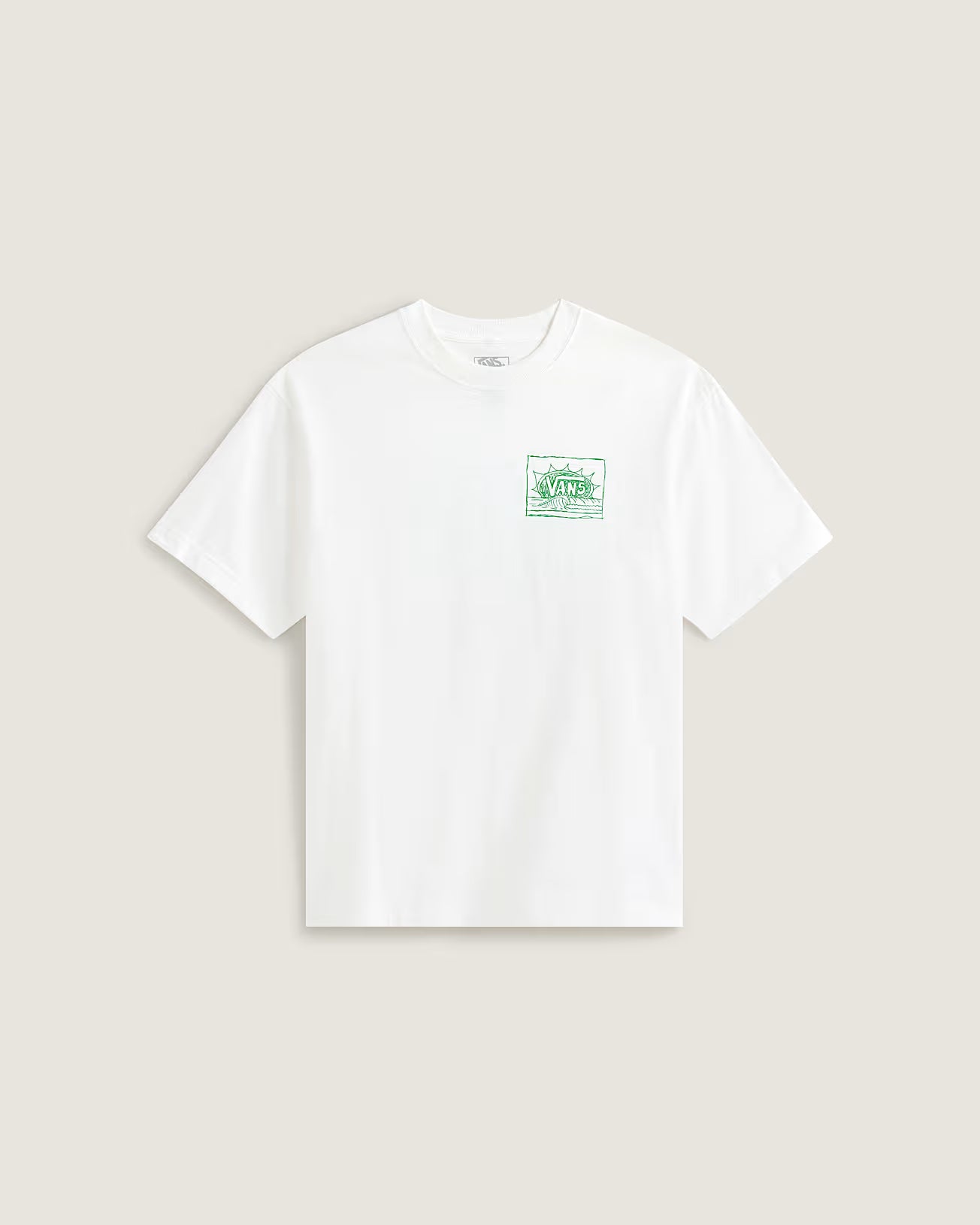 Vans Bright Day T-Shirt Uomo - White