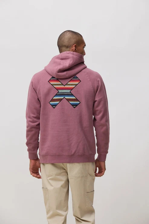 Felpa con Cappuccio in Cotone Biologico Blue Banana - Berry