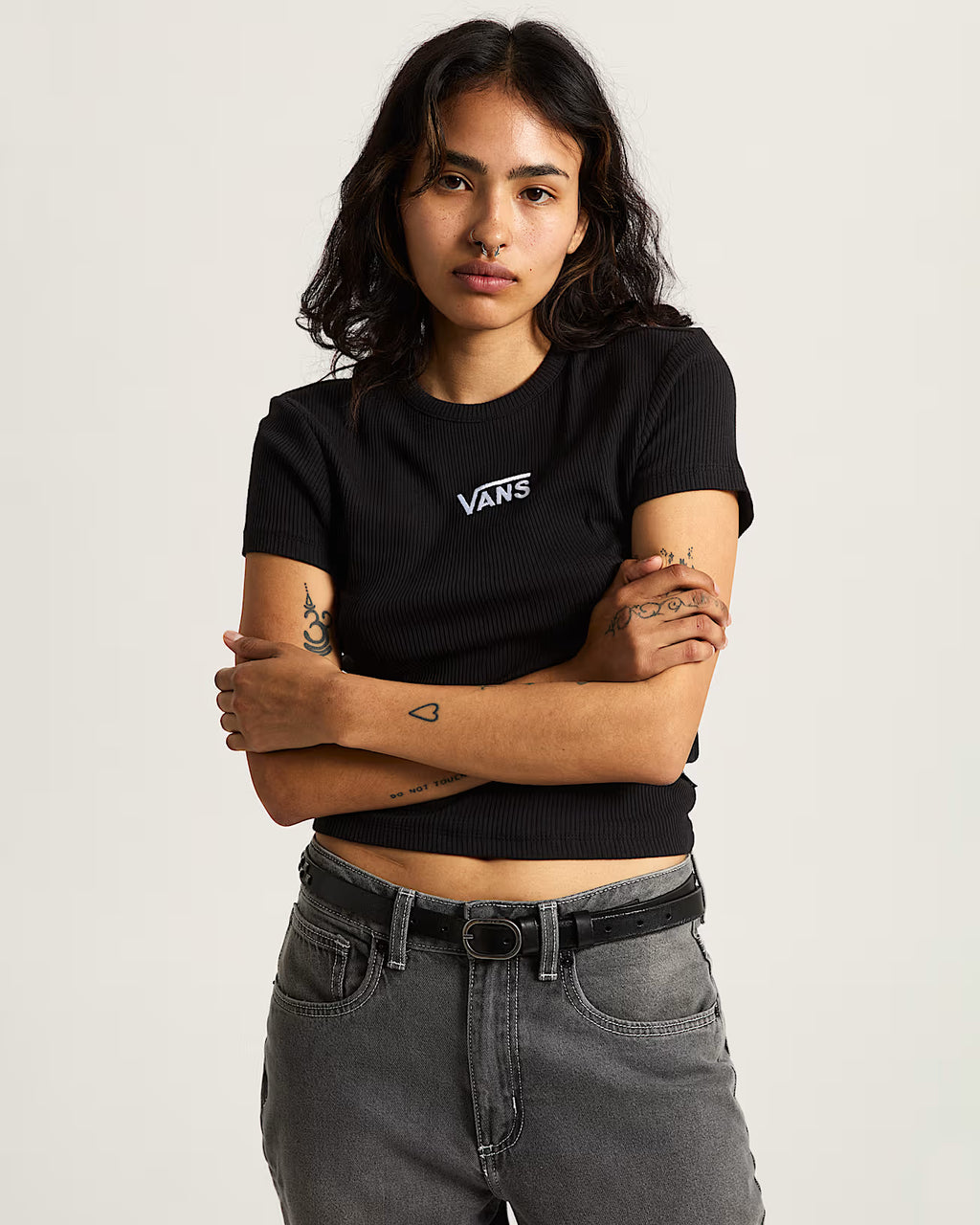 Vans Cameron T-Shirt Donna - Black