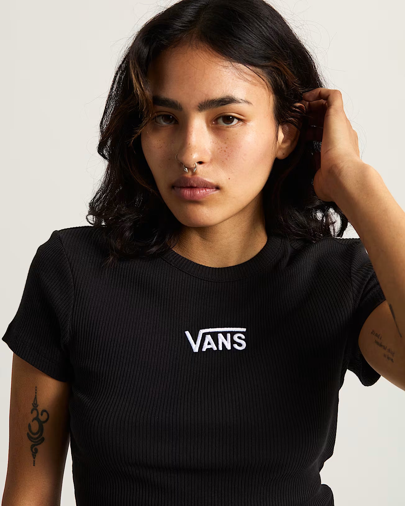 Vans Cameron T-Shirt Donna - Black