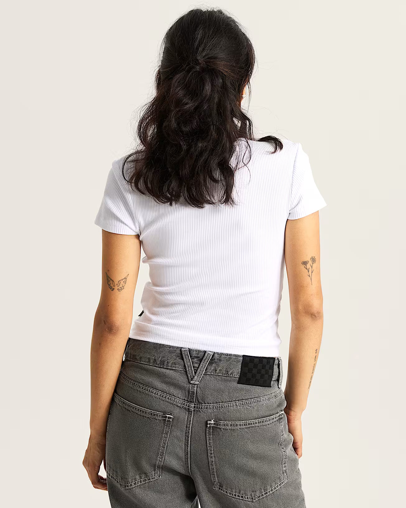 Vans Cameron T-Shirt Donna - White