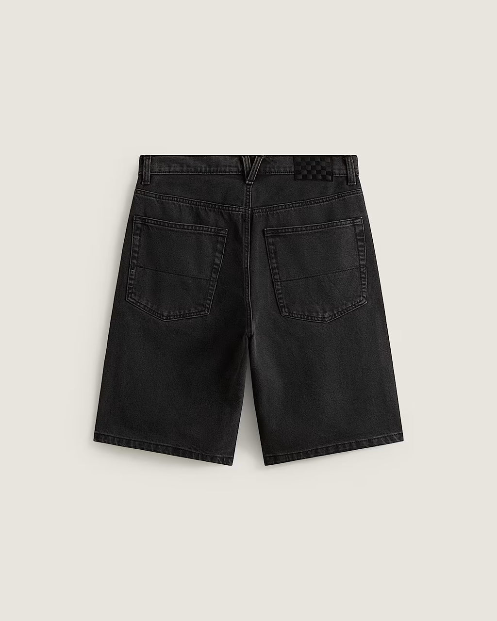 🩳 Vans Pantaloncini Baggy in Denim Check-5 - Black