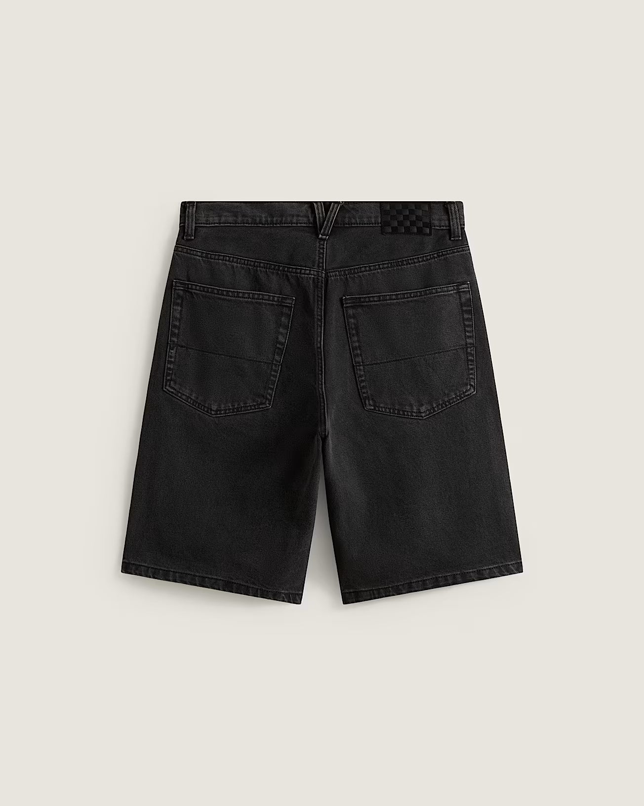 🩳 Vans Pantaloncini Baggy in Denim Check-5 - Black