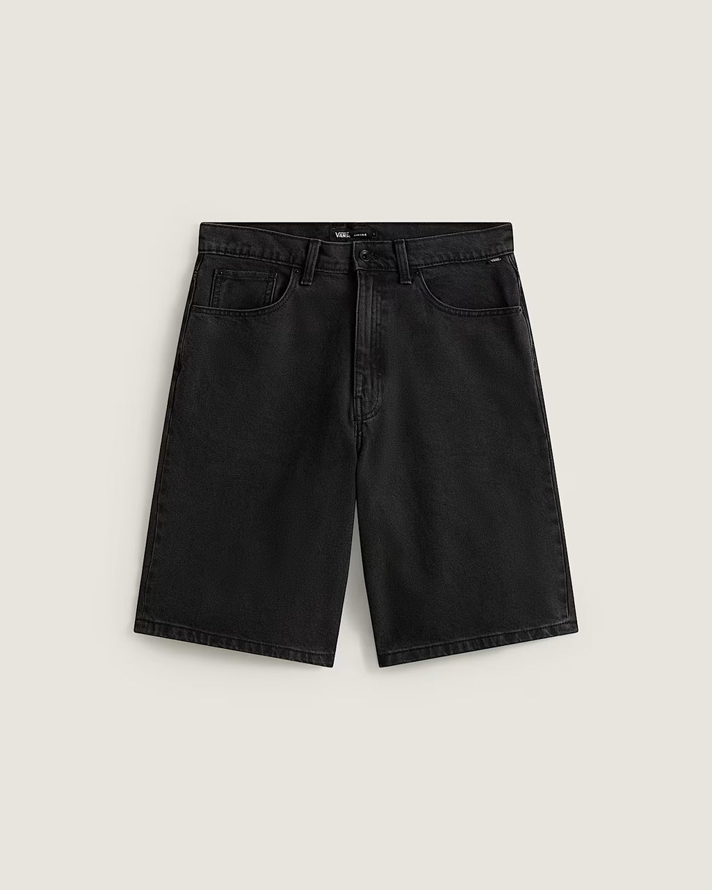🩳 Vans Pantaloncini Baggy in Denim Check-5 - Black