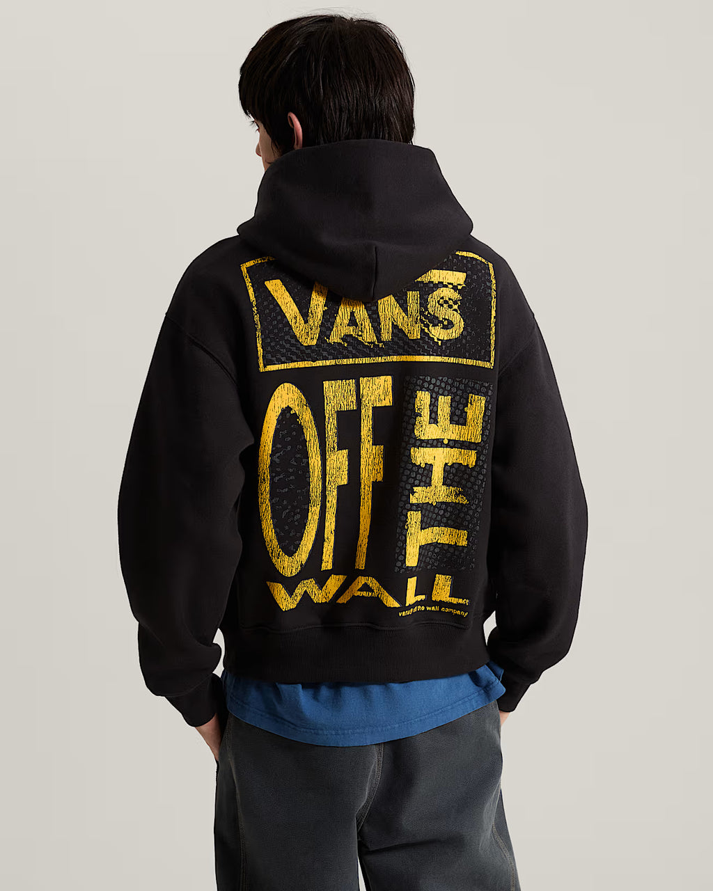 Vans Cut and Paste Pullover – Felpa con Cappuccio Uomo Black