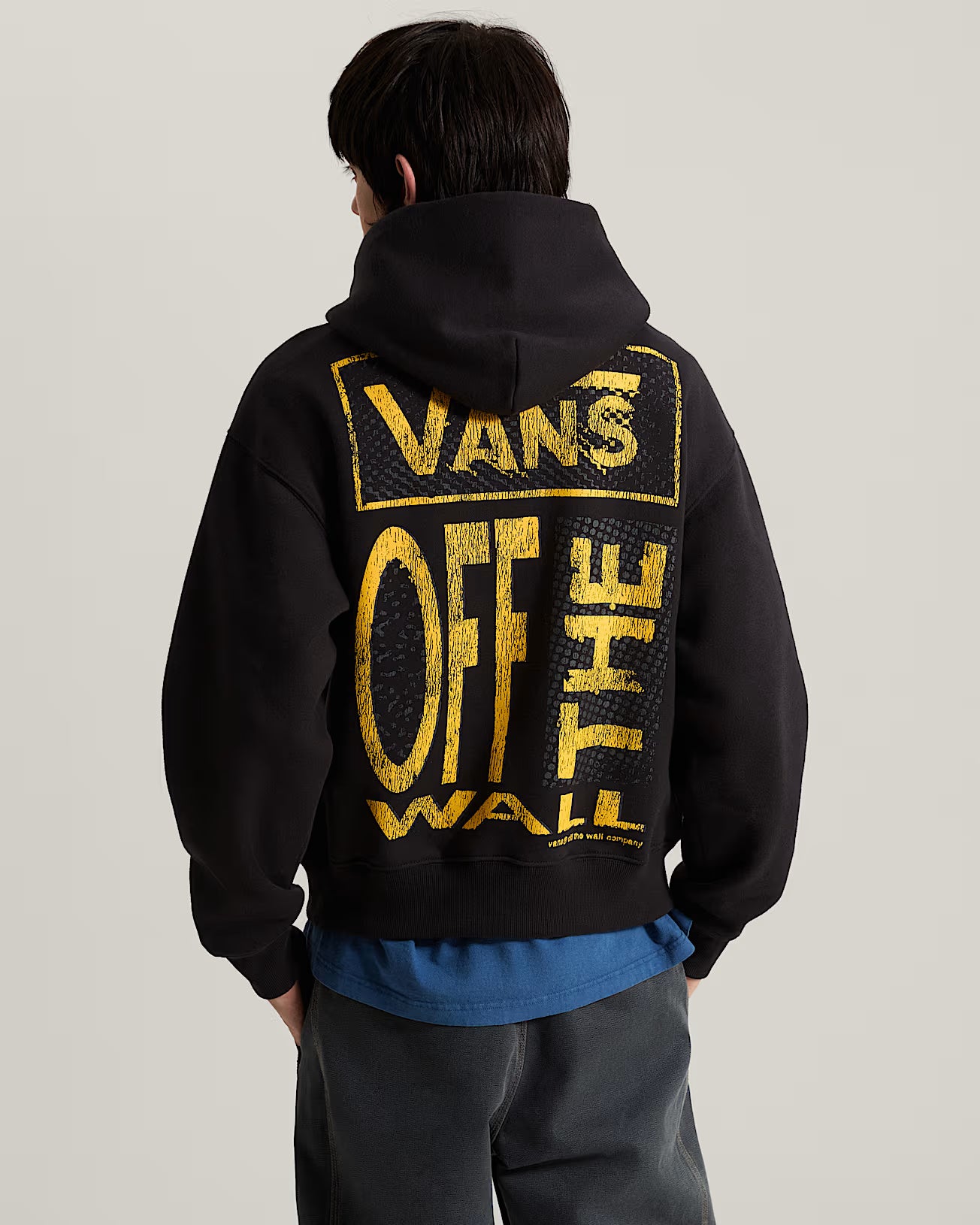 Vans Cut and Paste Pullover – Felpa con Cappuccio Uomo Black