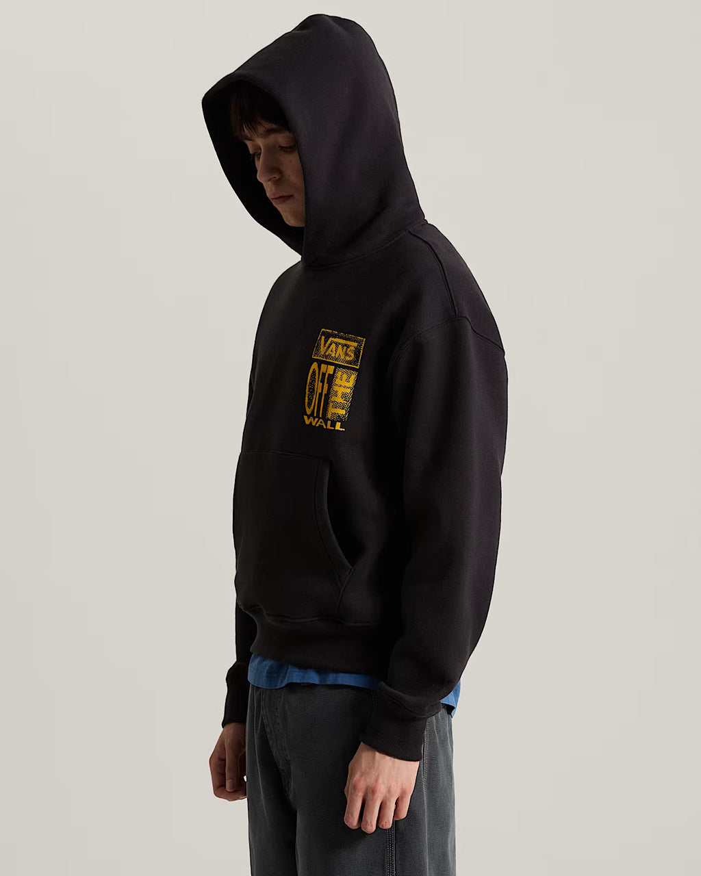Vans Cut and Paste Pullover – Felpa con Cappuccio Uomo Black