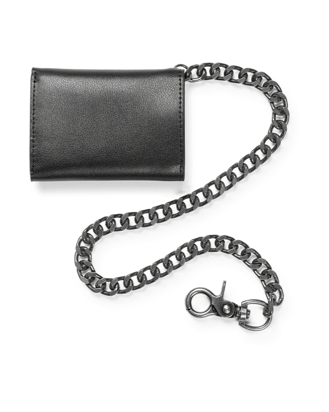 VOLCOM Pistol Leather Wallet – BLACK