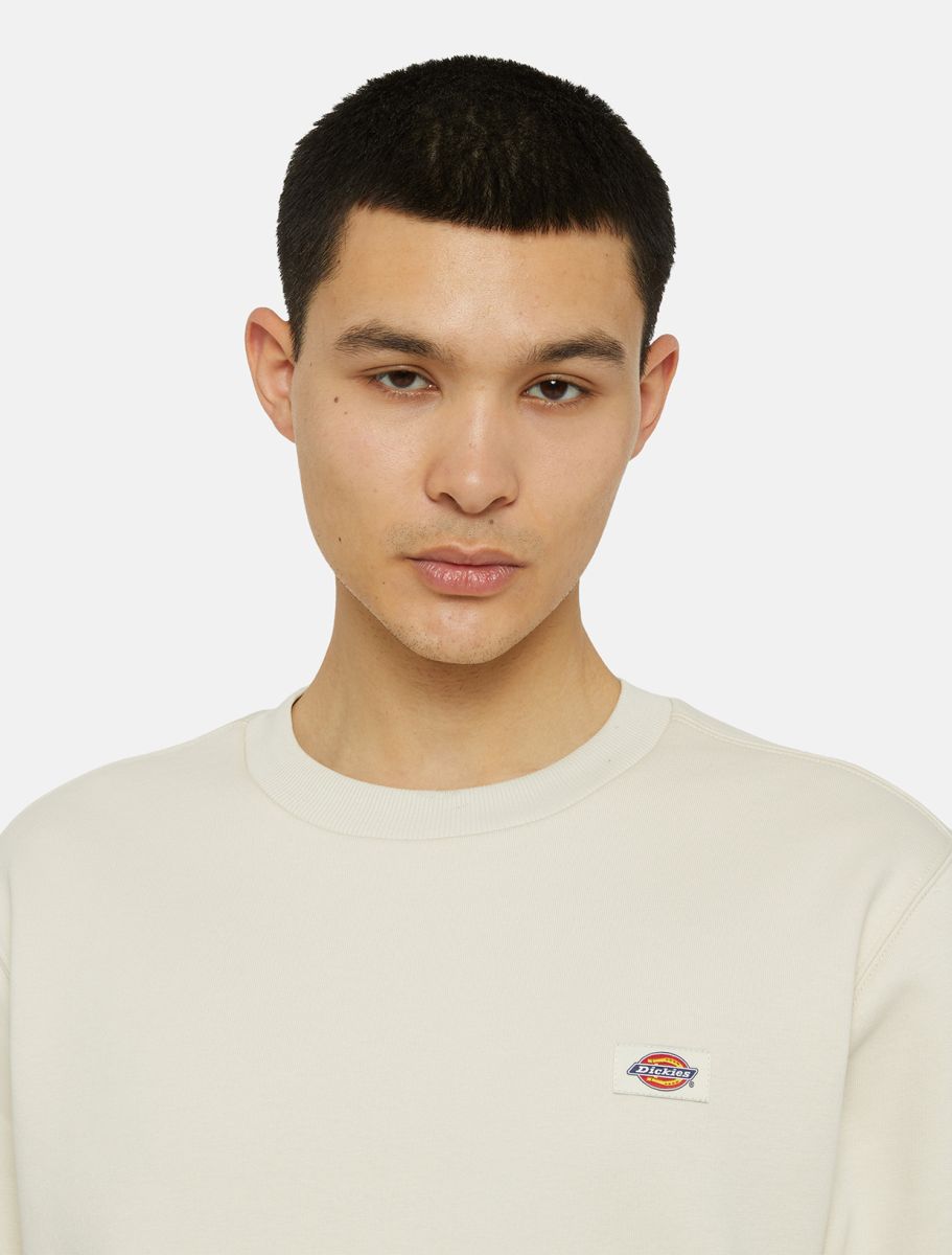 DICKIES Oakport Sweatshirt - WHITE