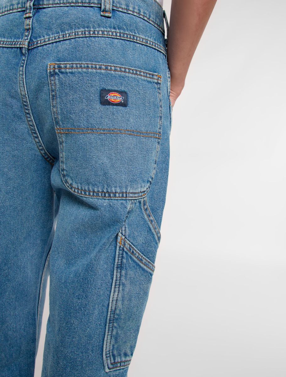 DICKIES Garyville Regular Tapered Jeans - LIGHT BLUE
