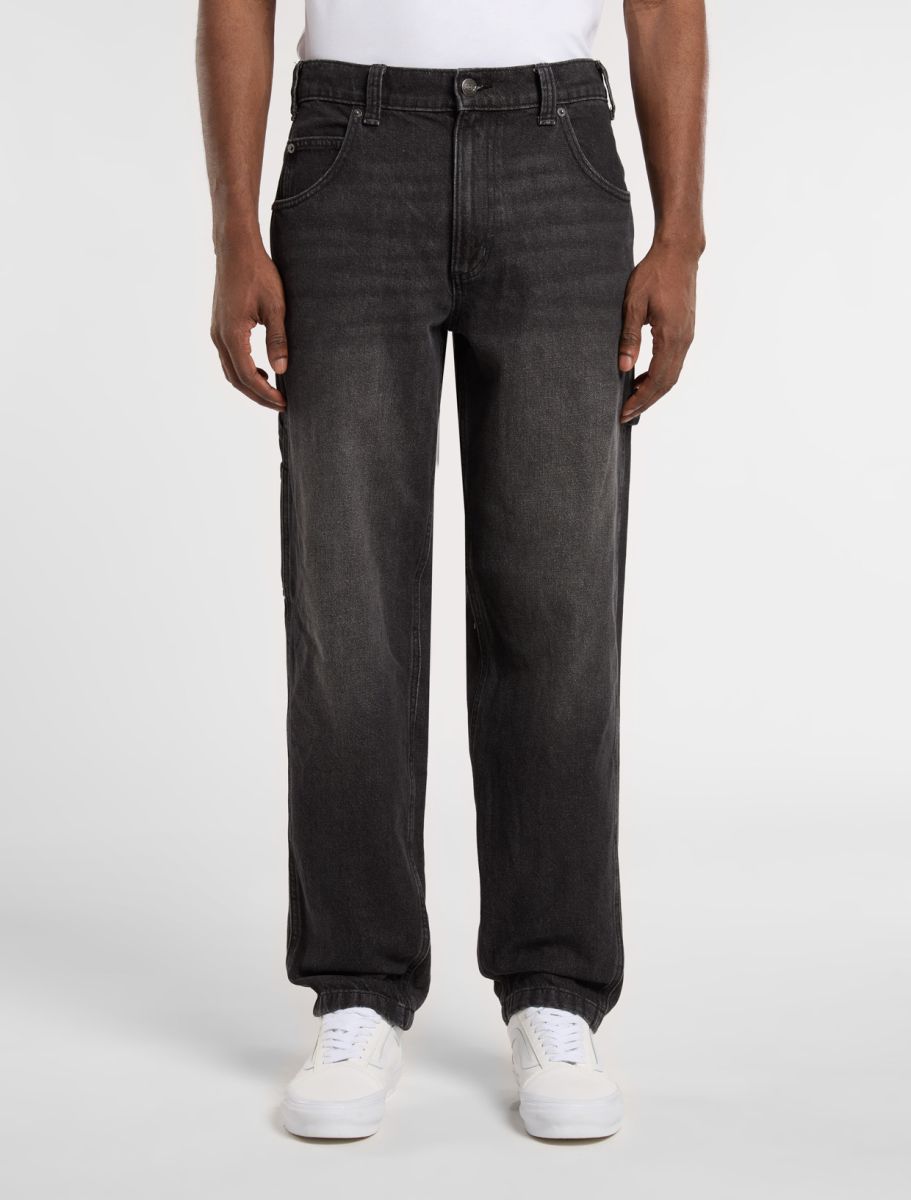 DICKIES Garyville Regular Tapered Jeans - BLACK