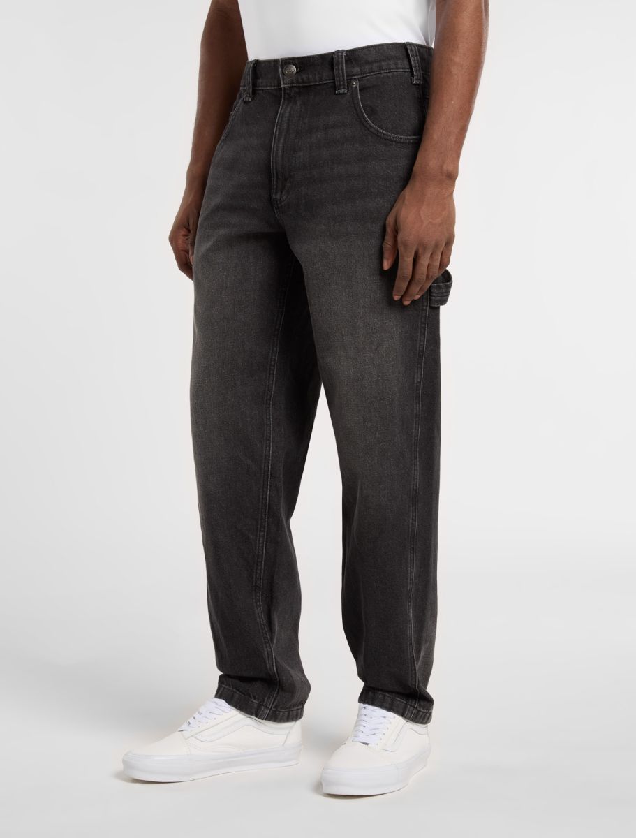 DICKIES Garyville Regular Tapered Jeans - BLACK