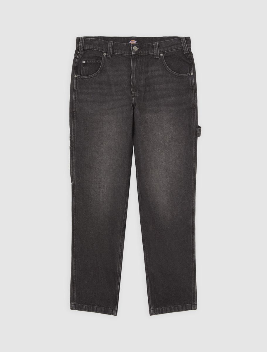 DICKIES Garyville Regular Tapered Jeans - BLACK