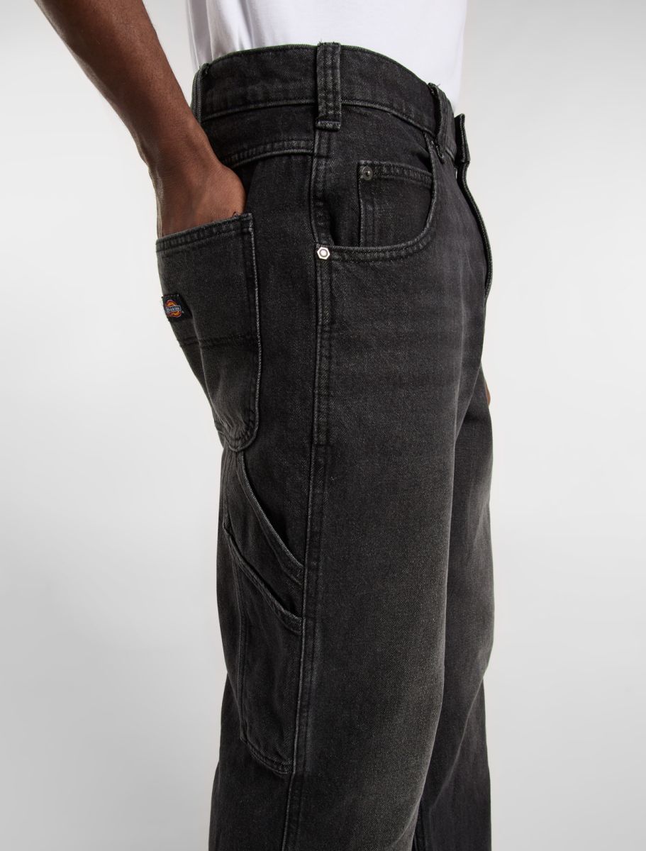 DICKIES Garyville Regular Tapered Jeans - BLACK