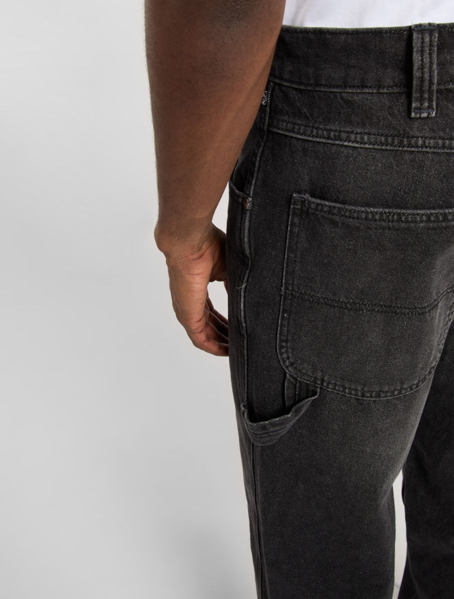 DICKIES Garyville Regular Tapered Jeans - BLACK