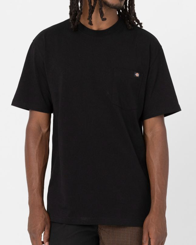 T-shirt con taschino DICKIES Luray NERO