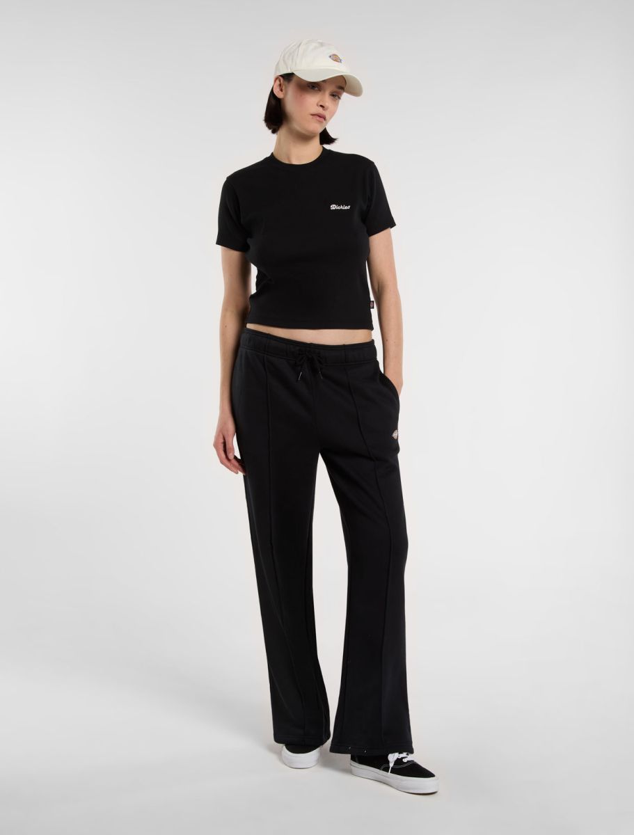 DICKIES Women's Mapleton Straight-Fit Sweatpants - BLACK