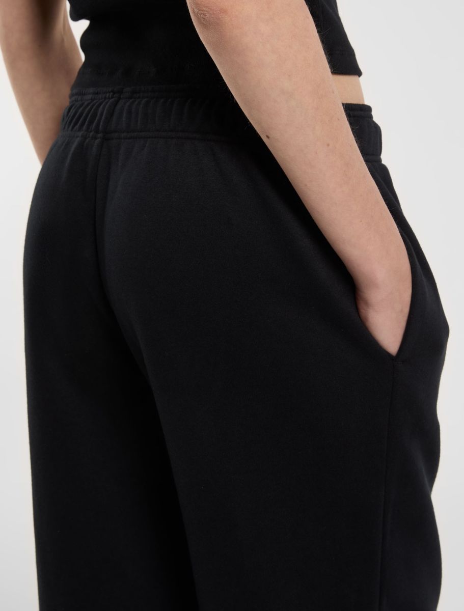 DICKIES Women's Mapleton Straight-Fit Sweatpants - BLACK