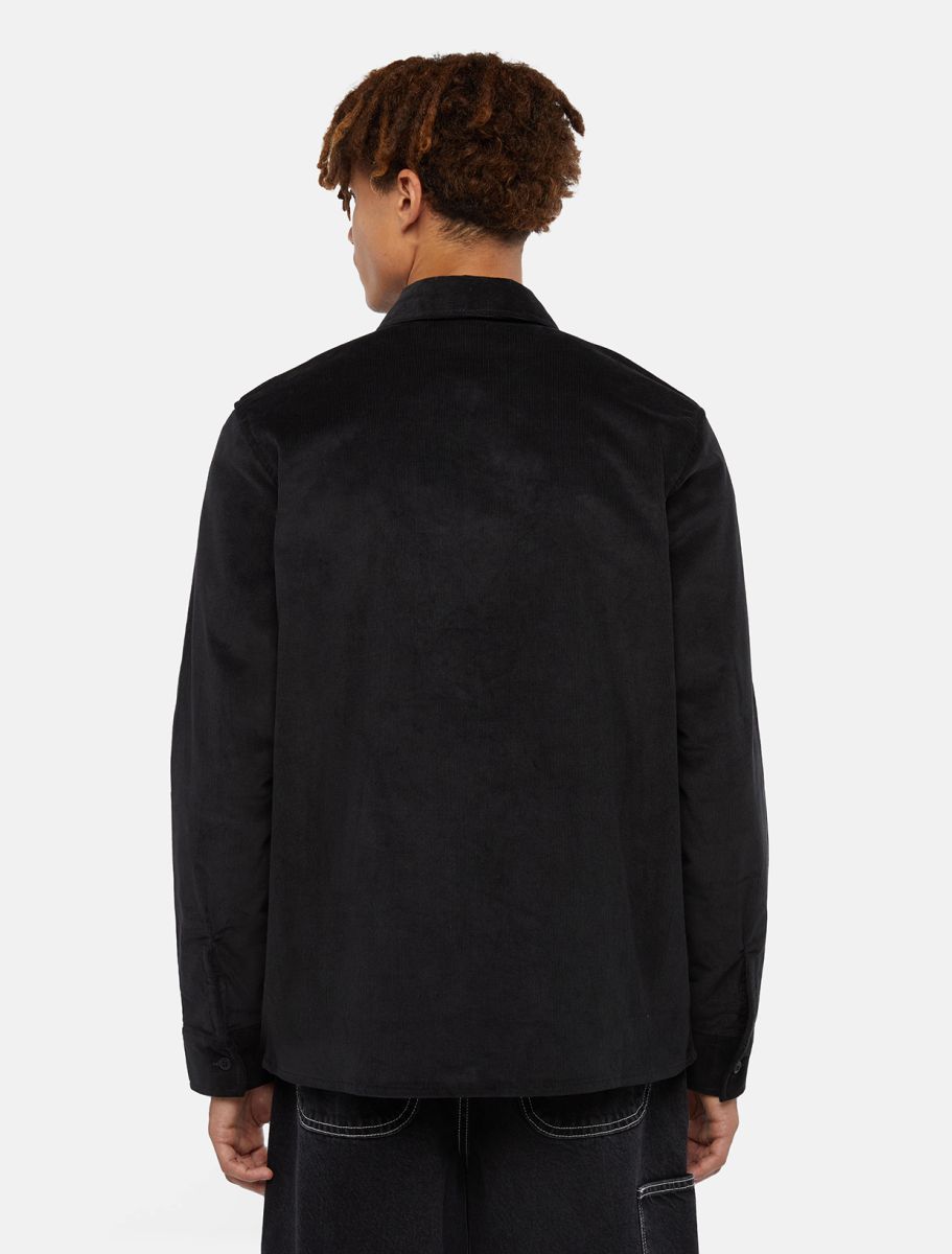DICKIES Corduroy Shirt - BLACK