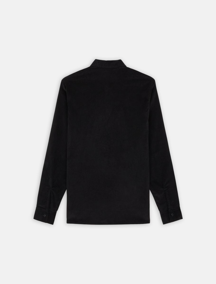DICKIES Corduroy Shirt - BLACK