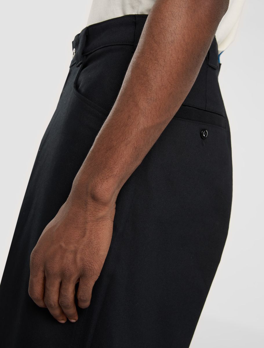 Pantaloni in twill relaxed Mike Anderson – DICKIES - BLACK
