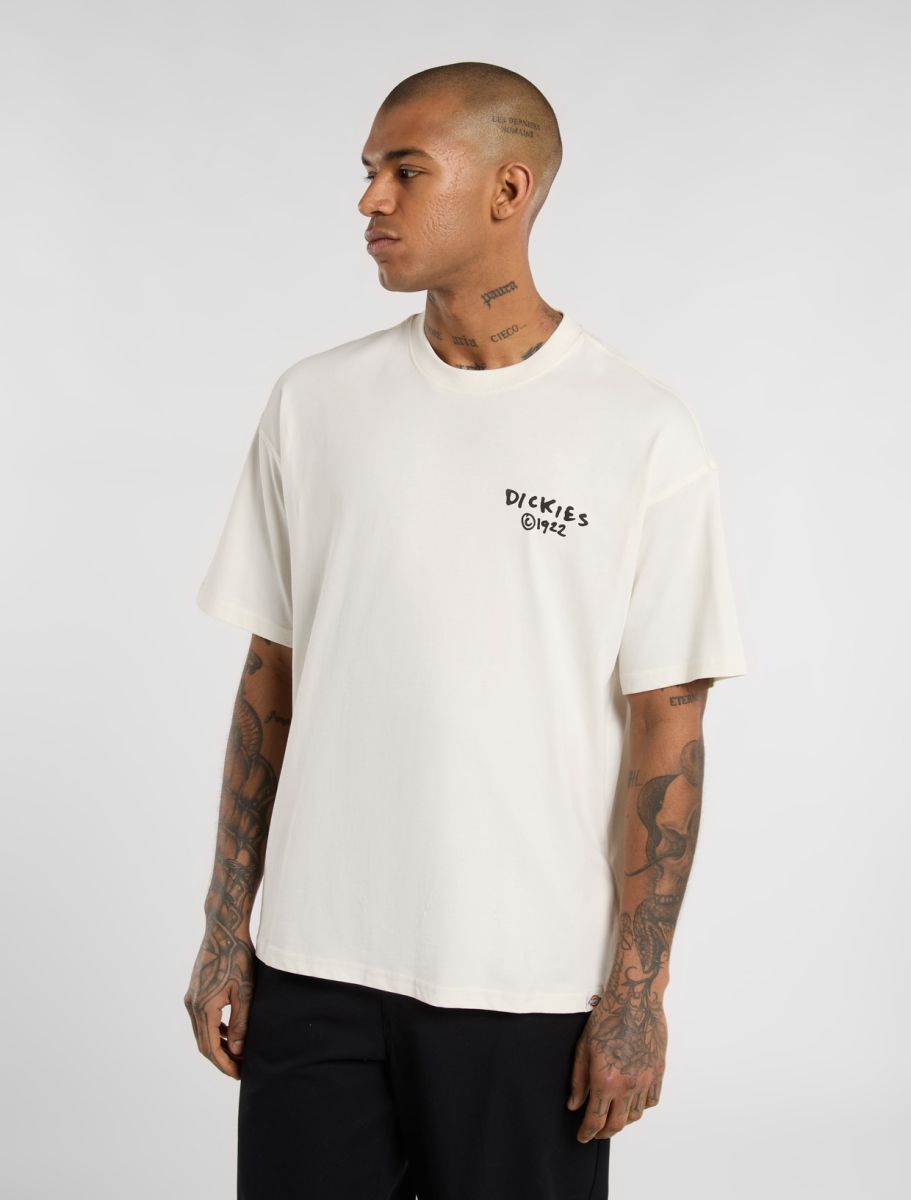 T-shirt DICKIES Sneedville - BIANCO