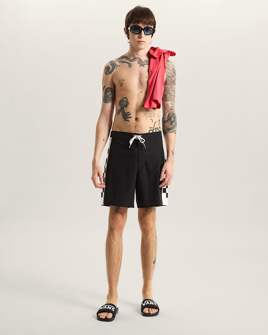 🏄 Vans Costume da Bagno Daily Sideline Mo - Black