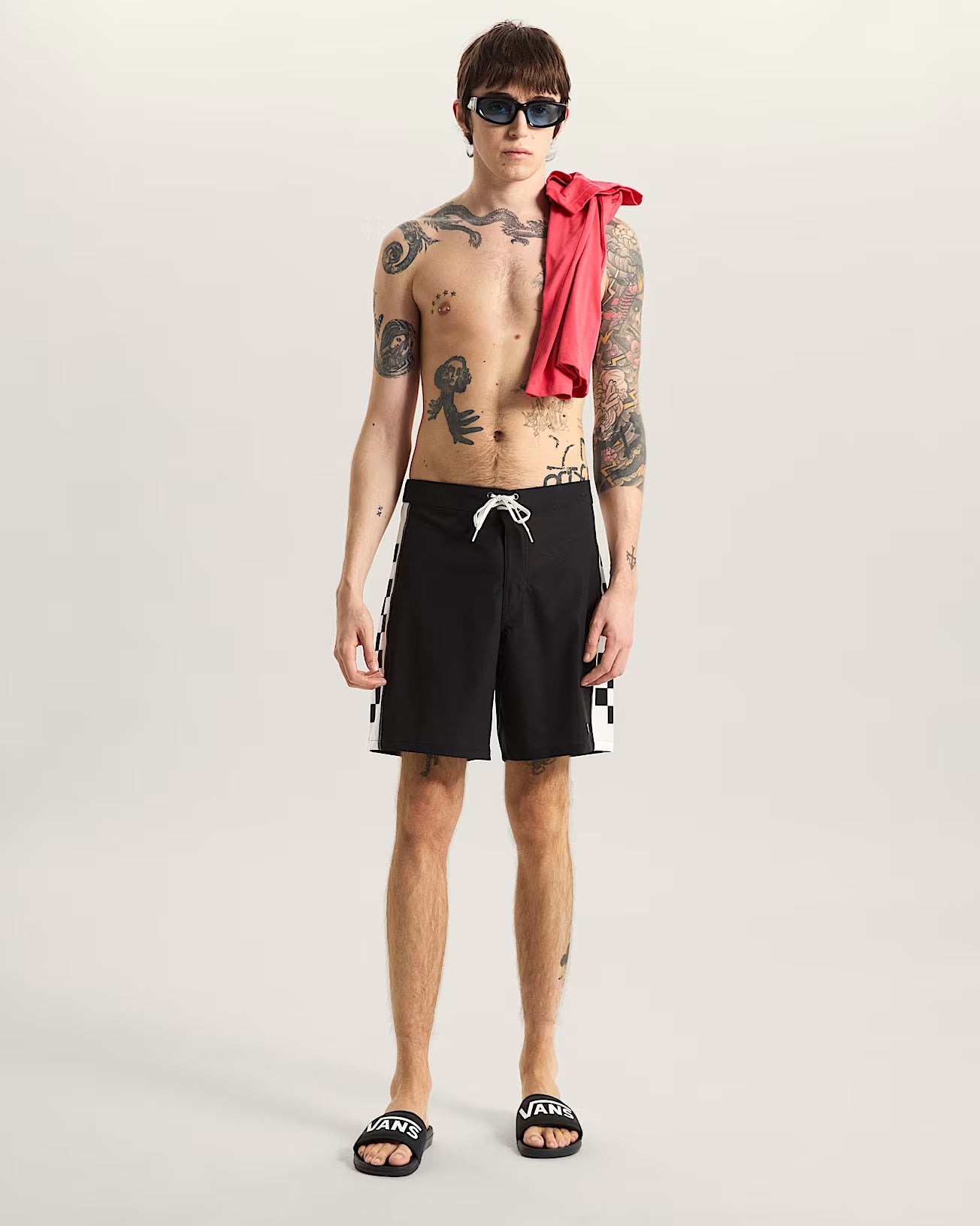 🏄 Vans Costume da Bagno Daily Sideline Mo - Black
