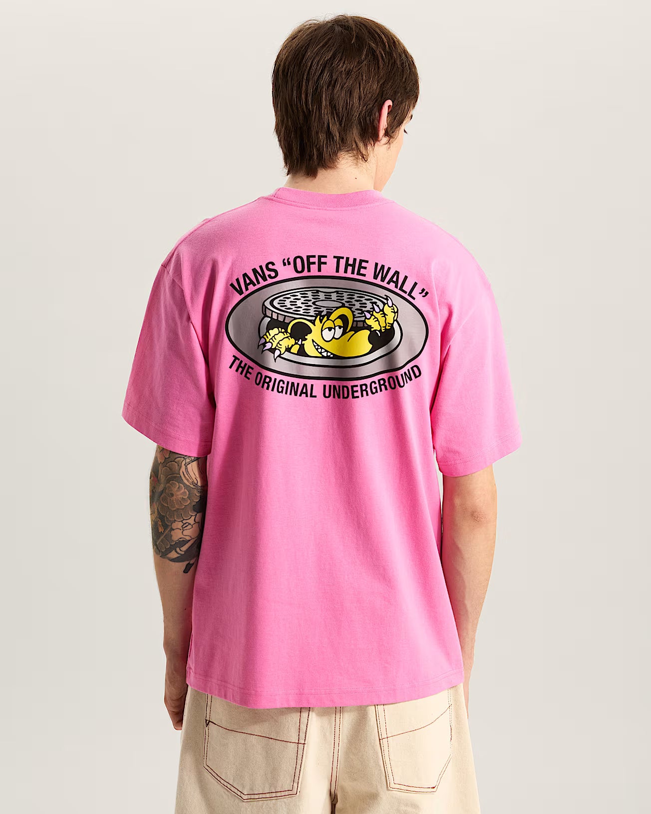 👕 Vans Maglietta Downside - Rosa