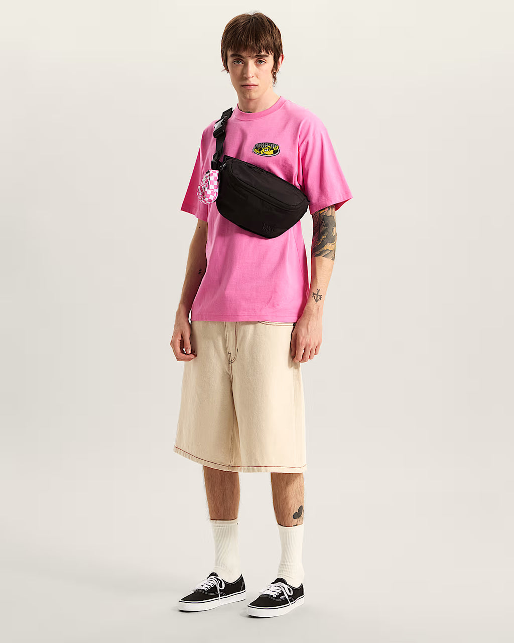 👕 Vans Maglietta Downside - Rosa