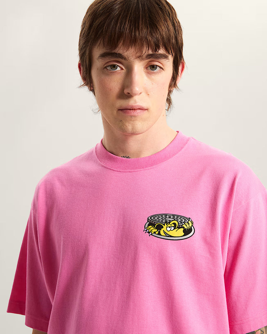 👕 Vans Maglietta Downside - Rosa