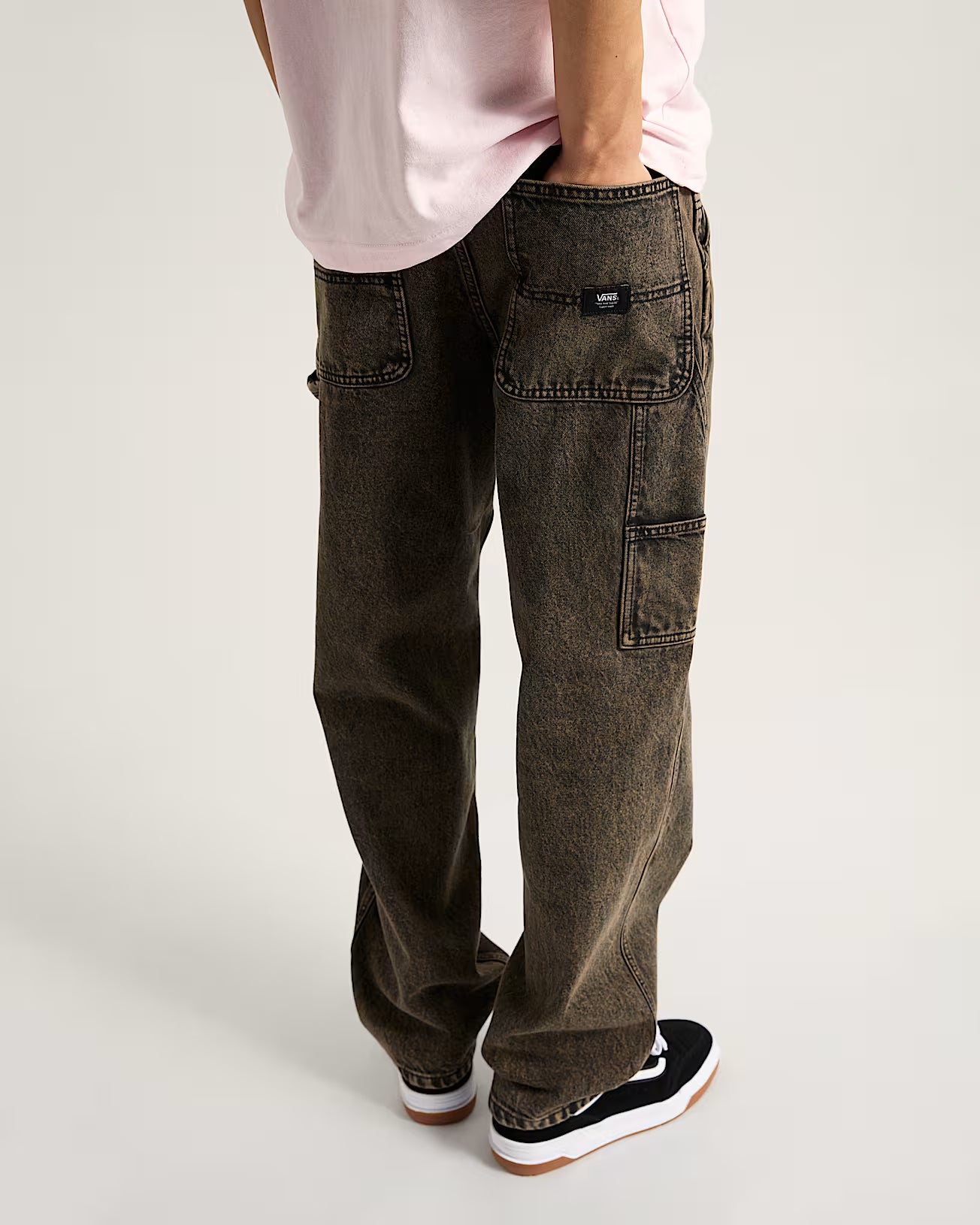 Pantaloni VANS Chore in Drill Carpenter - BAY LEAF