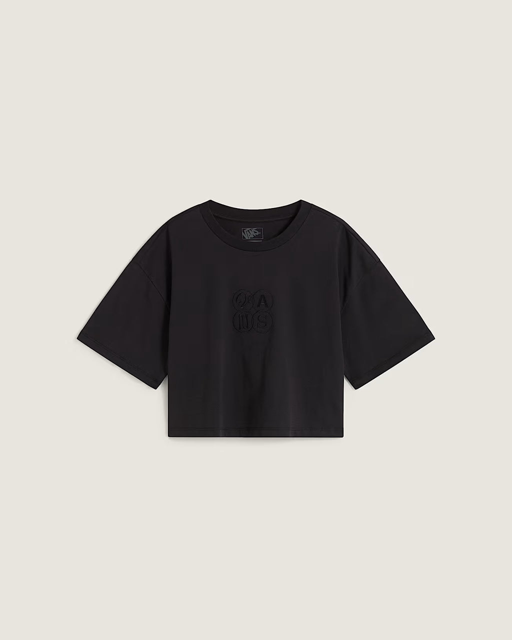 Vans Ellipse Relax Crop SS – T-Shirt  Relaxed Fit - Black