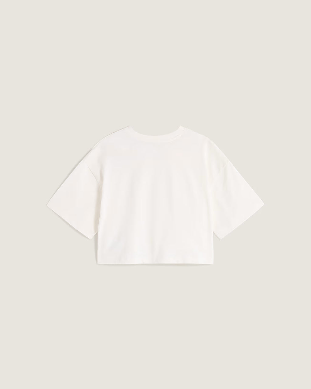 Vans Ellipse Relax Crop SS – T-Shirt  Relaxed Fit - Egret