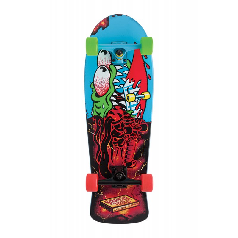 Cruiser SANTA CRUZ x Stranger Things Meek Slasher 10.1"