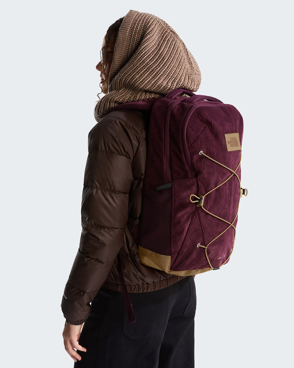 Zaino The North Face Jester Pro 28L -  Deep Burgundy-Leather Brown