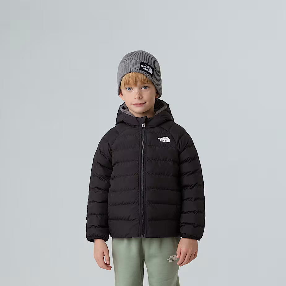 THE NORTH FACE Kids' Perrito Reversible Jacket - TNF BLACK- SMOKED PEARL