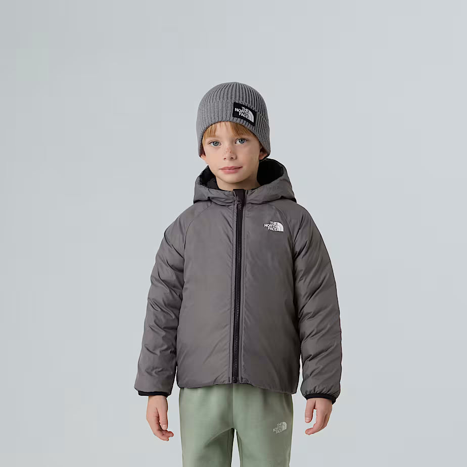 THE NORTH FACE Kids' Perrito Reversible Jacket - TNF BLACK- SMOKED PEARL