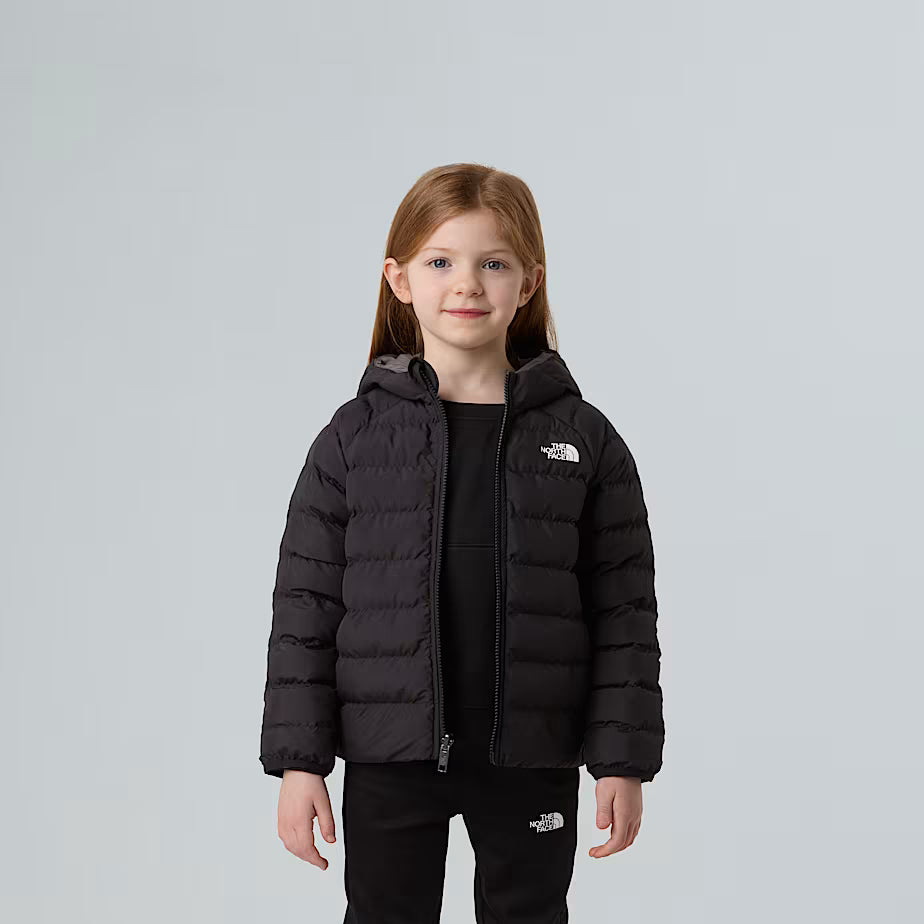 THE NORTH FACE Kids' Perrito Reversible Jacket - TNF BLACK- SMOKED PEARL